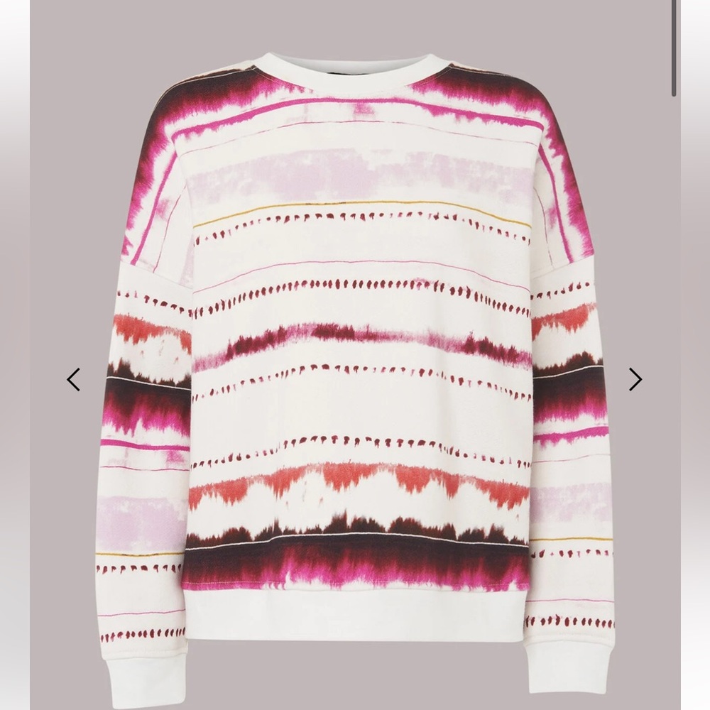 Whistles tie Dye Horizon sweater size M